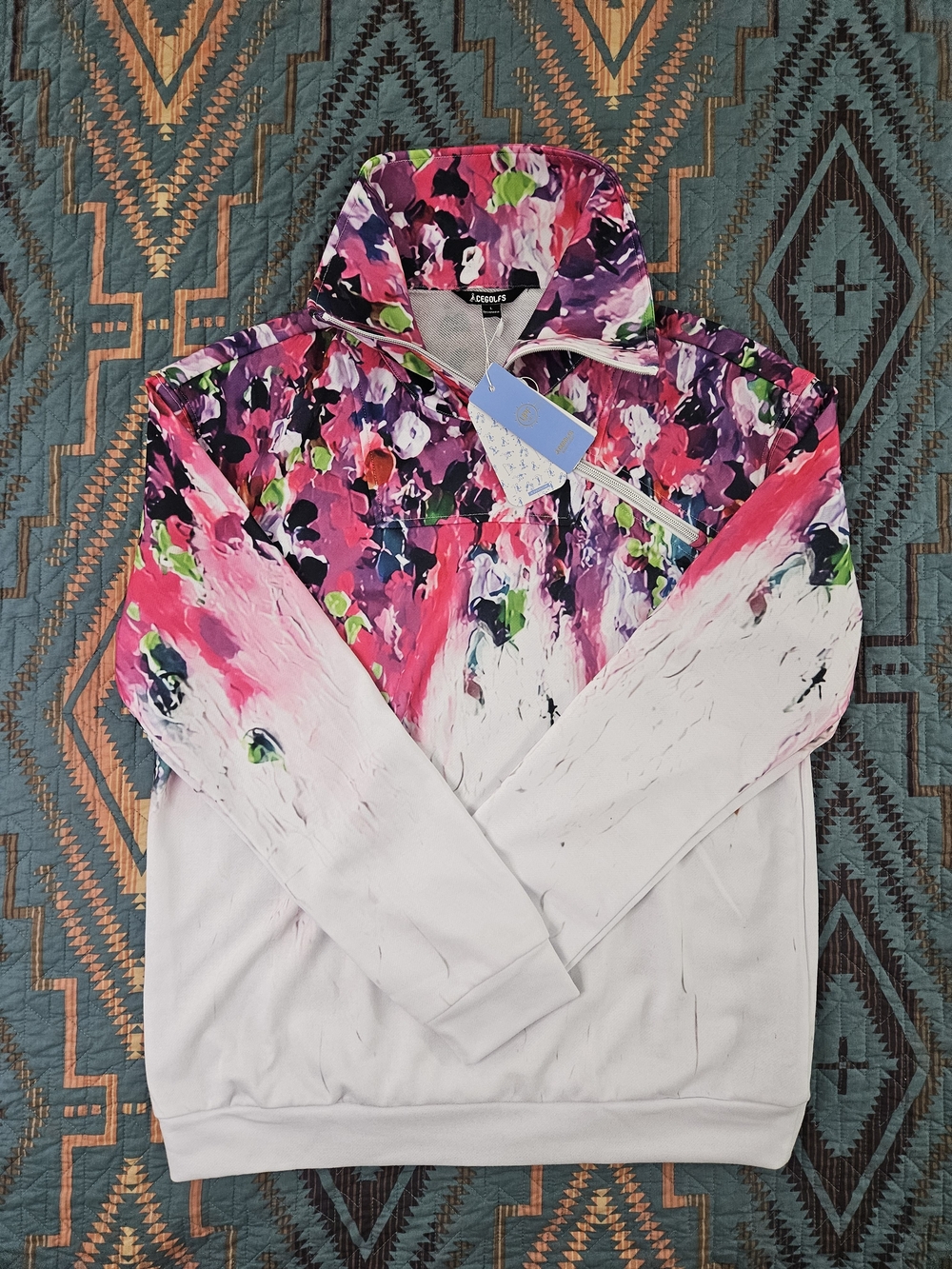 Acegolfs Inked Skins Golf Sweatshirt. NWT